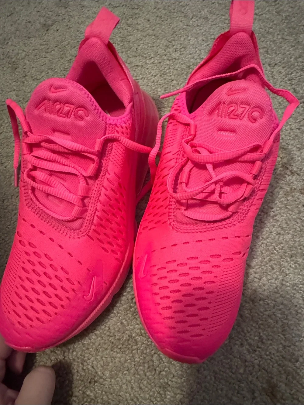 Nike Women’s Air Max 270 in Vibrant Hot Pink